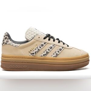 NEW Adidas Gazelle Bold- Black Leopard